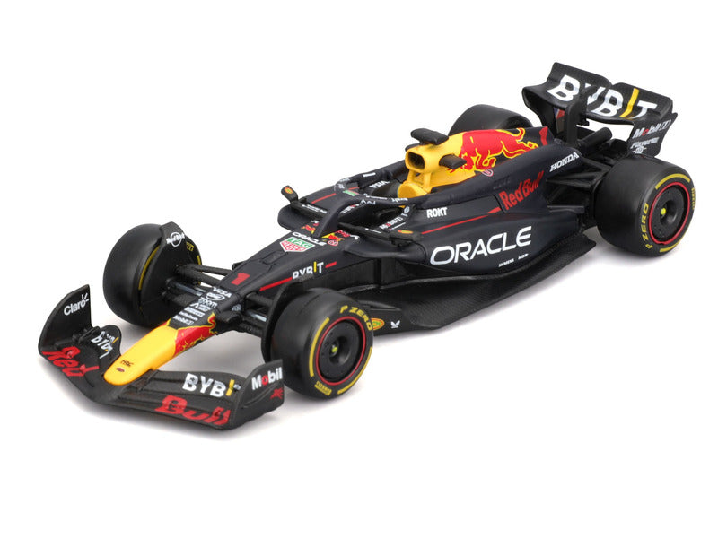 Red Bull Racing Modellauto Max Verstappen RB20 Bburago Blau