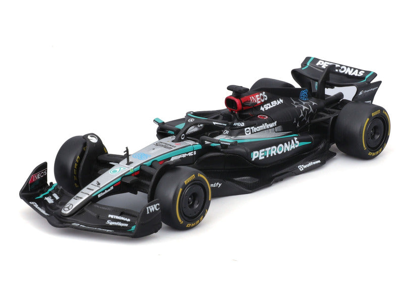 Mercedes Modellauto, bburago, George Russell, #63, 1:43, F1W15
