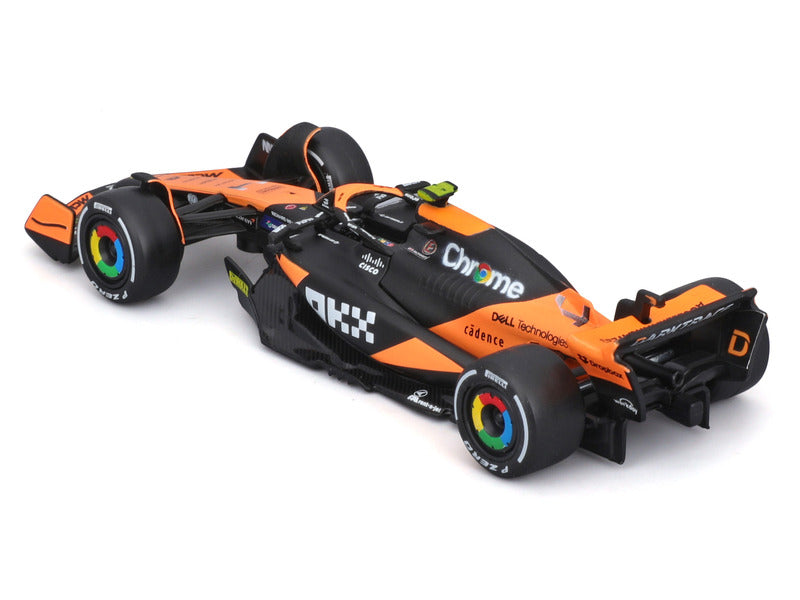 McLaren Modellauto - Bburago Lando Norris MCL38 im Miami-Design