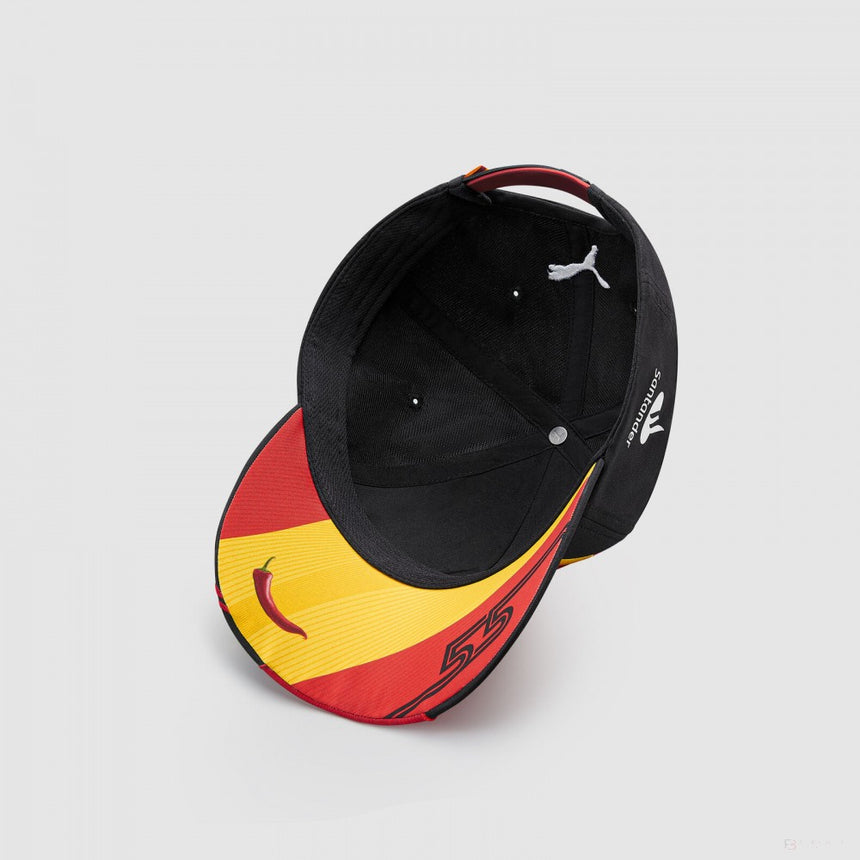 Ferrari cap, team, Sainz, red, 2023 - FansBRANDS®