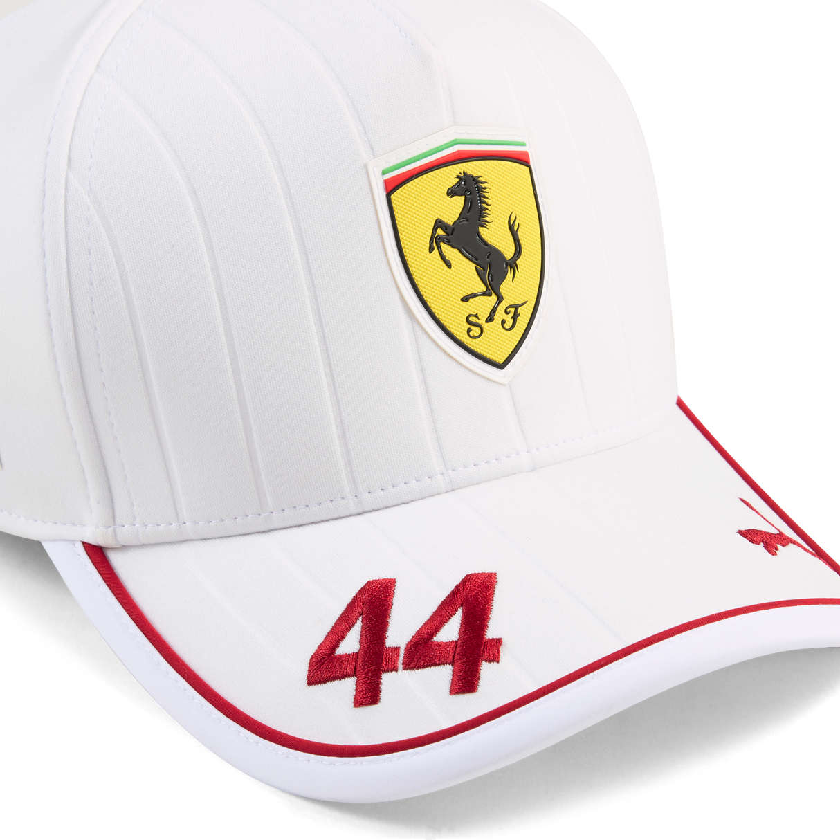 Ferrari, Lewis Hamilton, Baseballkappe, weiß 🔥