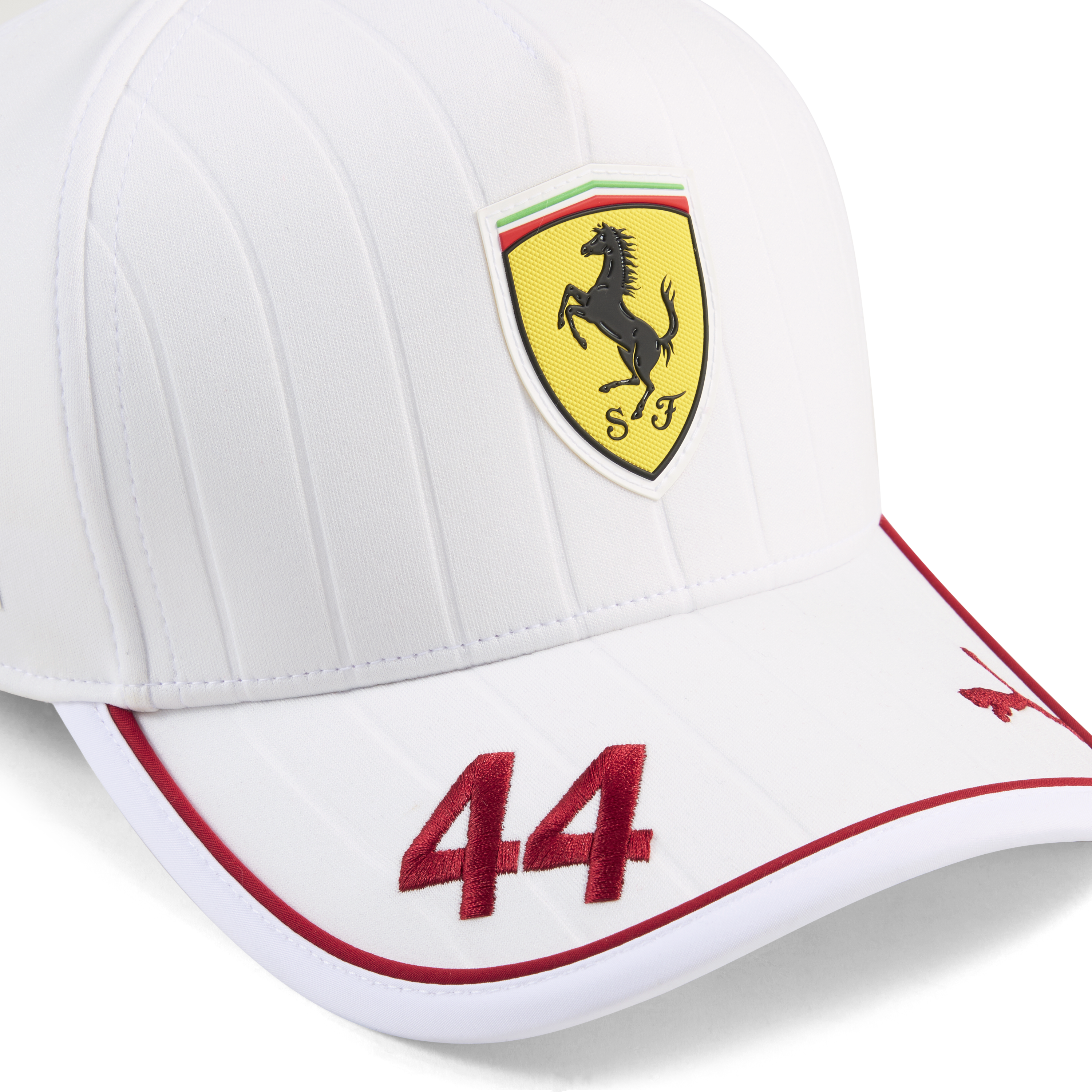 Ferrari, Lewis Hamilton, Baseballkappe, weiß 🔥