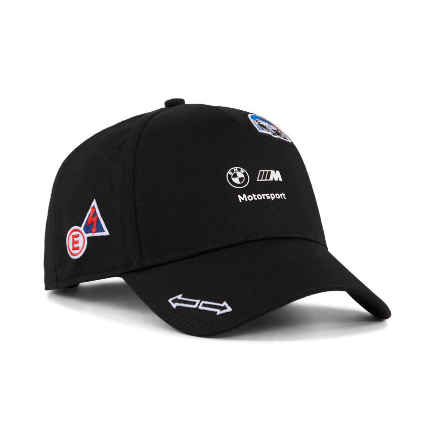 BMW Baseballkappe, MMS, mit Aufkleber, schwarz