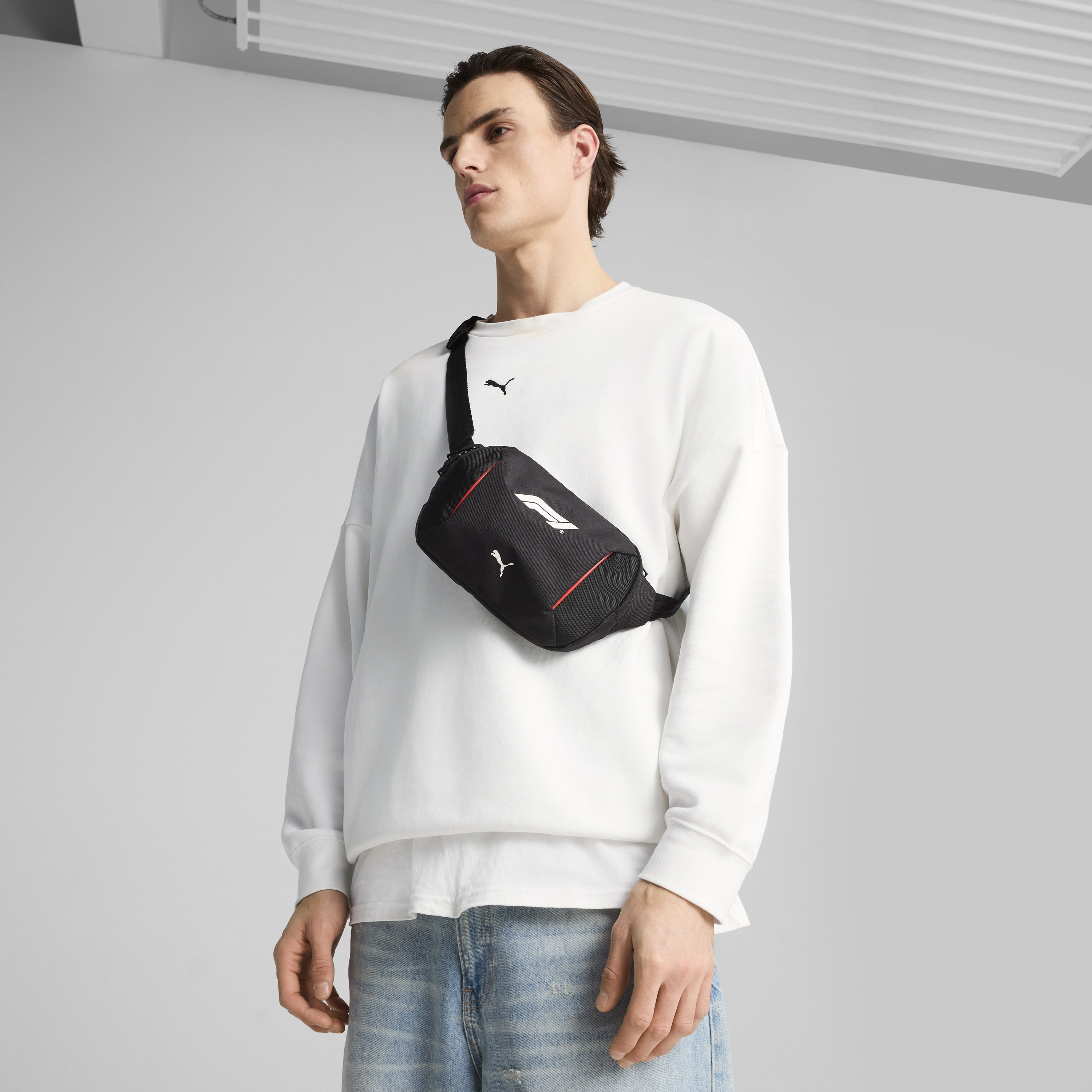 F1 Gürteltasche, Puma, schwarz, 🔥