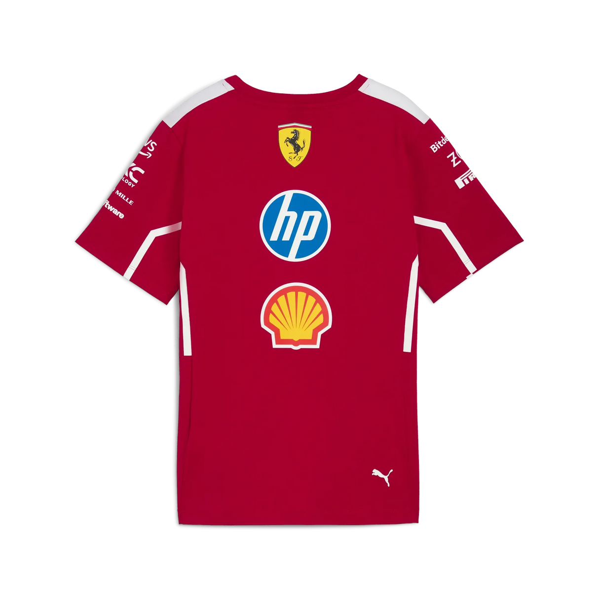 Scuderia Ferrari Team Damen Rundhals-T-Shirt 🔥