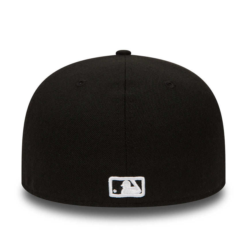 New York Yankees Kappe, New Era, Basic, schwarz