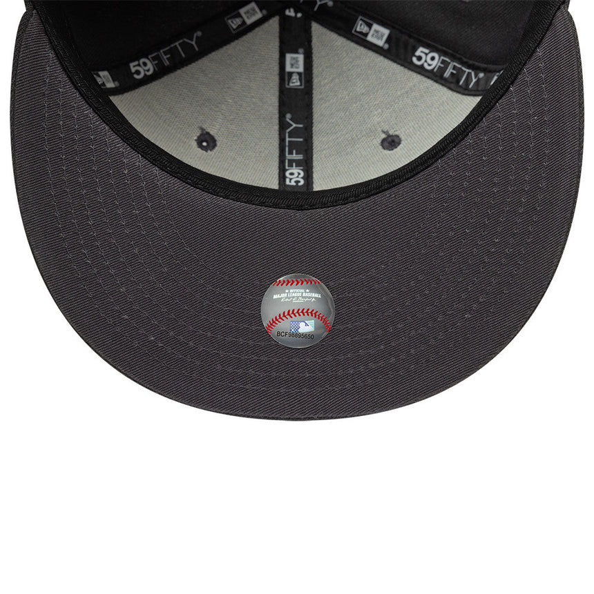 New York Yankees Kappe, New Era, Basic, grau