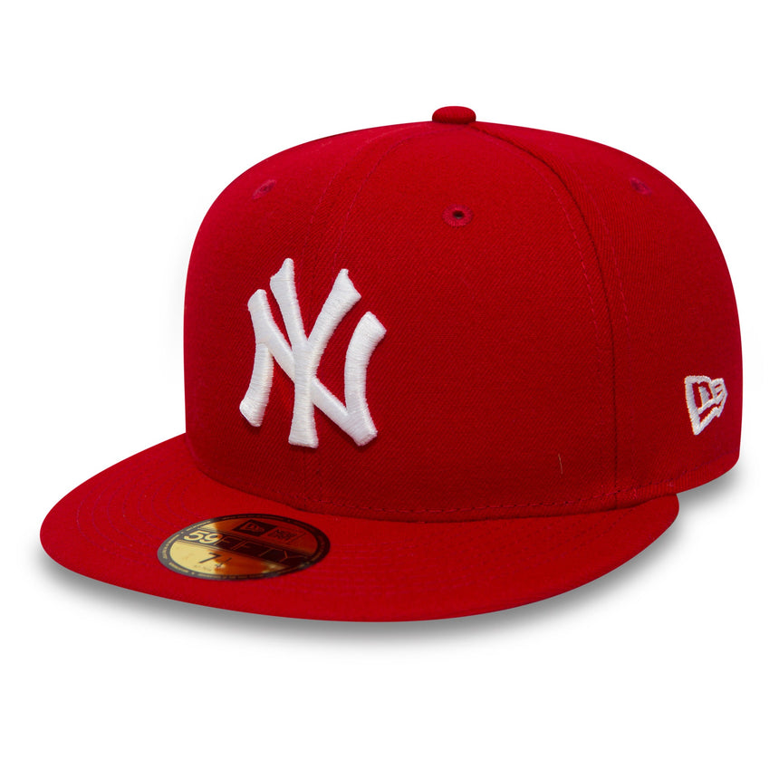 New York Yankees Kappe, New Era, Basic, Rot