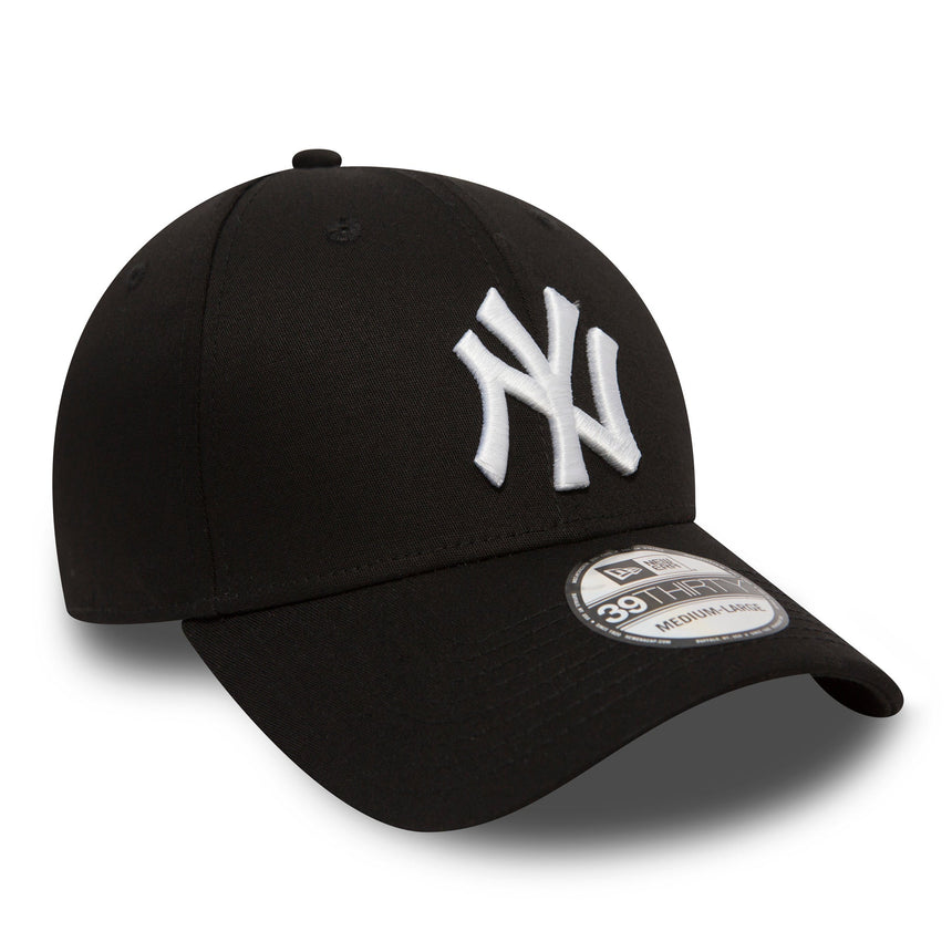 New York Yankees Kappe, New Era, 39THIRTY, Basic, schwarz