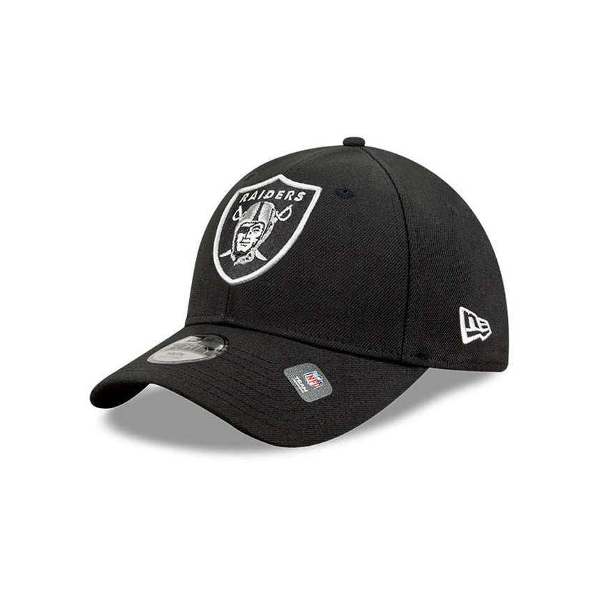 Las Vegas Raiders Kappe, New Era, 9FORTY, schwarz