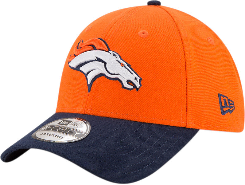 Denver Broncos Baseballkappe, New Era, 9FORTY, orange