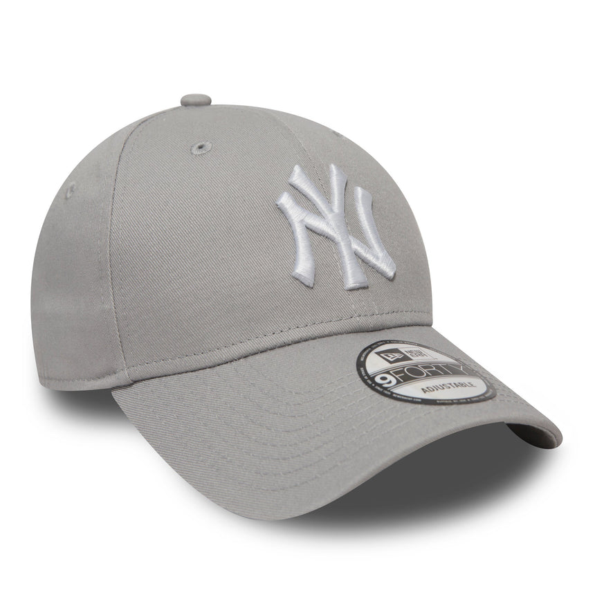 New York Yankees Baseballkappe, New Era 9FORTY, grau