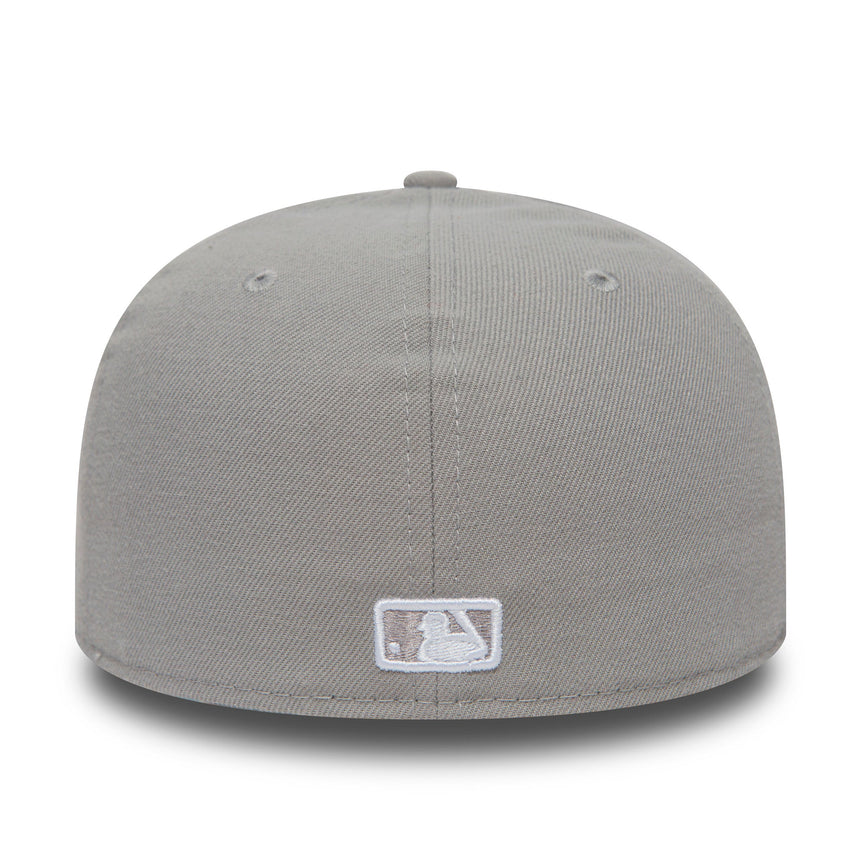 Los Angeles Dodgers Kappe, New Era, 59FIFITY, Basic, grau
