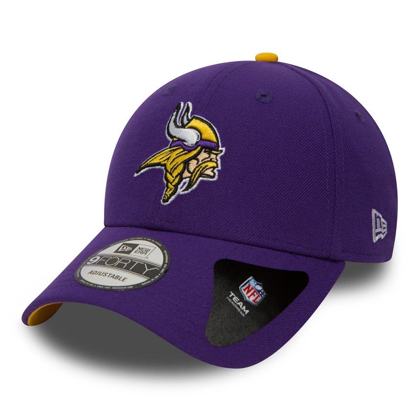 Minnesota Vikings Baseballkappe, New Era, 9FORTY, lila