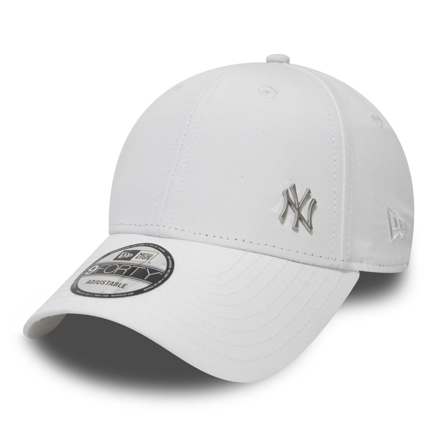 New York Yankees Kappe, New Era, 9FORTY, makellos, weiß