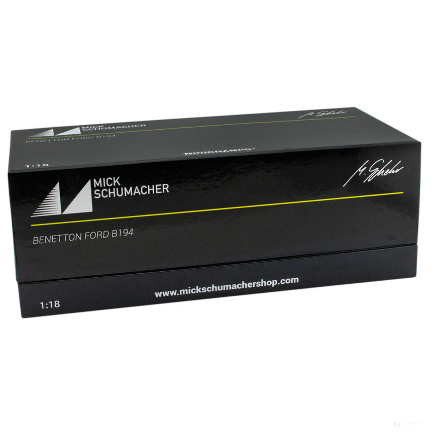 2017, Blau, 1:18, Mick Schumacher Benetton Ford B194 Demo Run Belgium GP 2017 Modellauto - FansBRANDS®