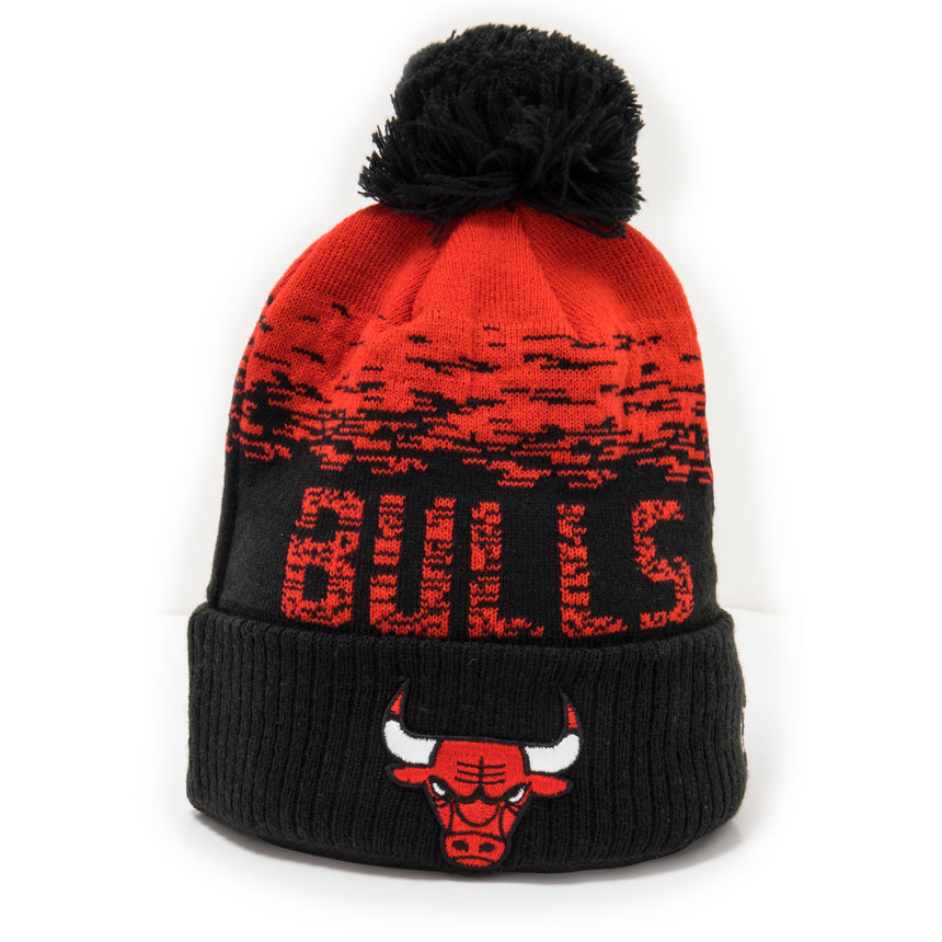 Chicago Bulls Beanie, Rippstrick-Kappe, NBA, New Era, Mehrfarbig