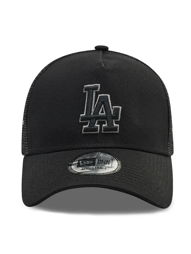 Los Angeles Dodgers Kappe, Trucker, New Era, 9FORTY, schwarz