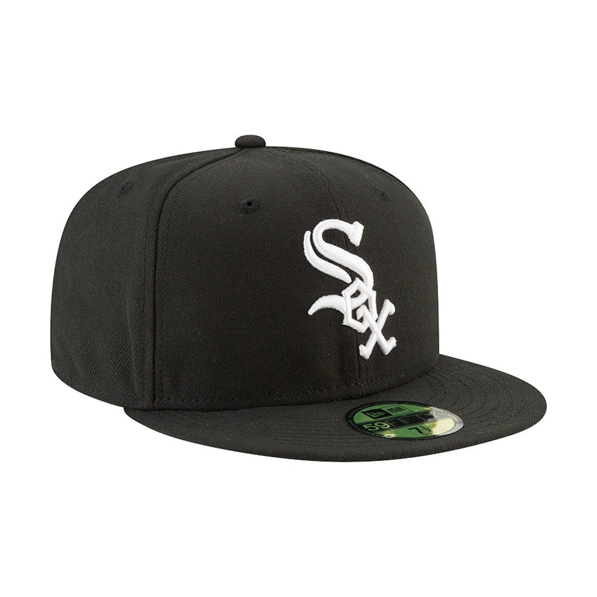 Chicago White Sox Kappe, New Era, 59FIFTY, schwarz