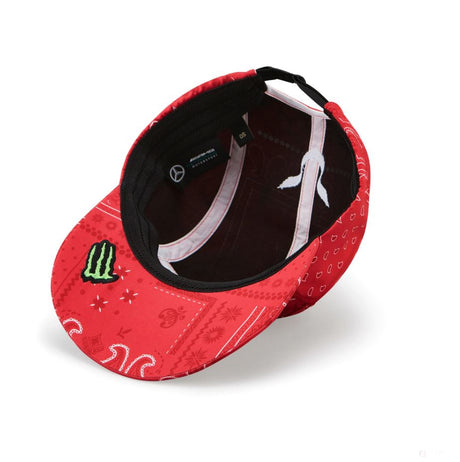 2020, Rot, Erwachsene, Mercedes Lewis Hamilton Baseballmütze - British GP - FansBRANDS®