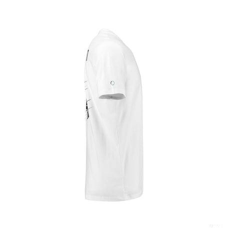 2018, Weiß, Mercedes Hamilton Round Neck Kinder T-shirt - FansBRANDS®