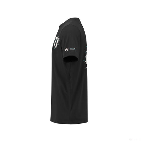 2018, Schwarz, Mercedes Bottas Round Neck Kinder T-shirt - FansBRANDS®