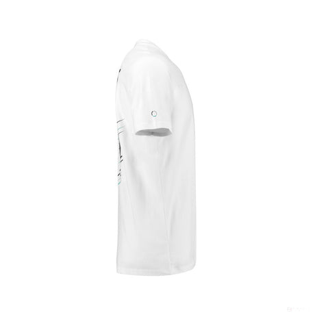 2018, Weiß, Mercedes Bottas Round Neck Kinder T-shirt - FansBRANDS®