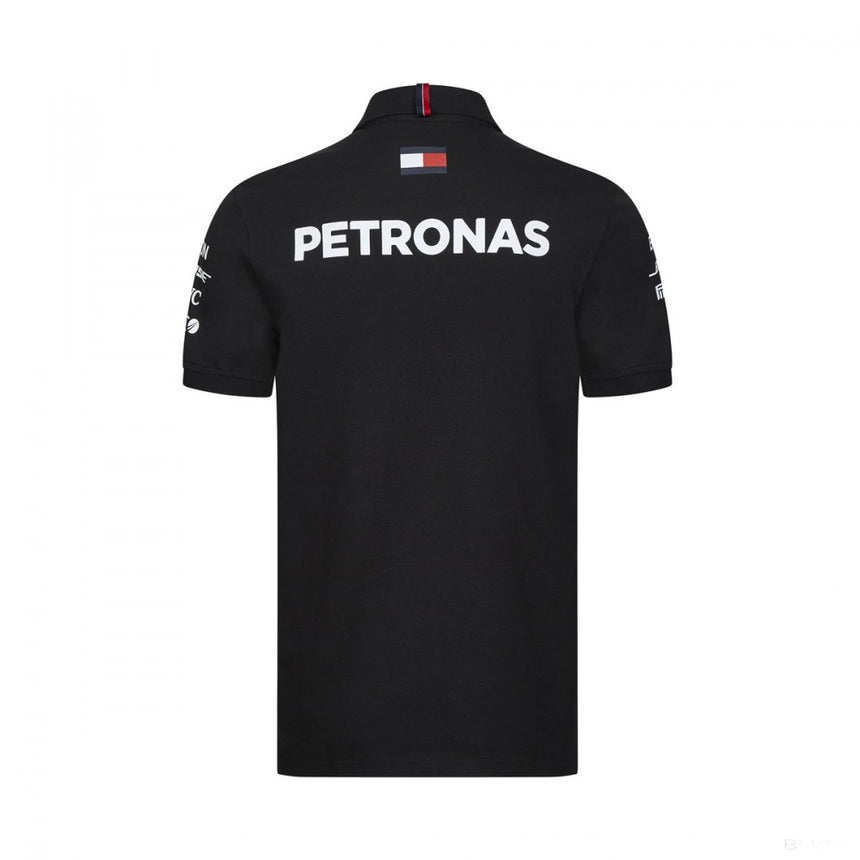 2019, Schwarz, Mercedes Team Polo Hemd - FansBRANDS®