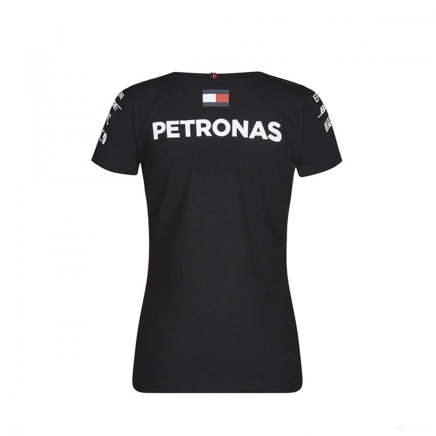 2019, Schwarz, Mercedes Round Neck Damen Team T-Shirt - FansBRANDS®