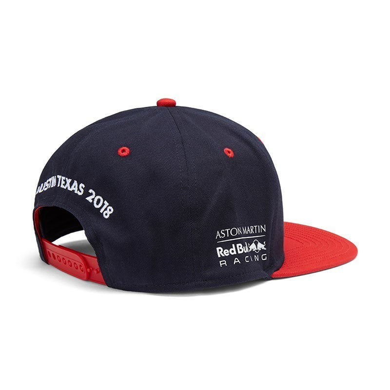2018, Blau, Erwachsene, Red Bull USA GP Flatbrim Kappe - FansBRANDS®