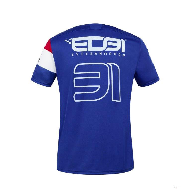 2021, Blau, Alpine Esteban Ocon 31 T-Shirt - Team - FansBRANDS®