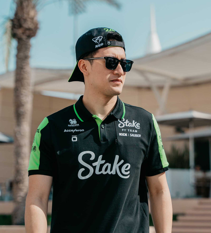 Gorra Kick Clean, CODE ZERO, Guanyu Zhou, negra