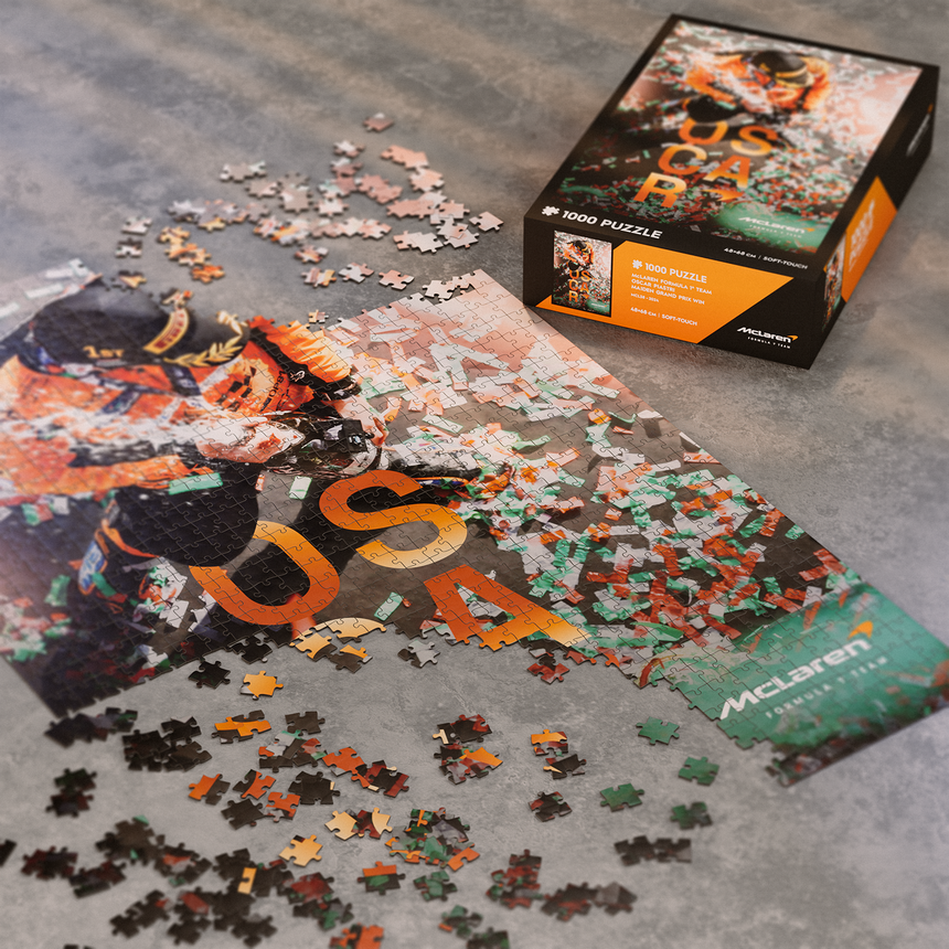 McLaren Formula 1® Team, Puzzle, Oscar Piastri, Erster Grand-Prix-Sieg, 1000 Teile