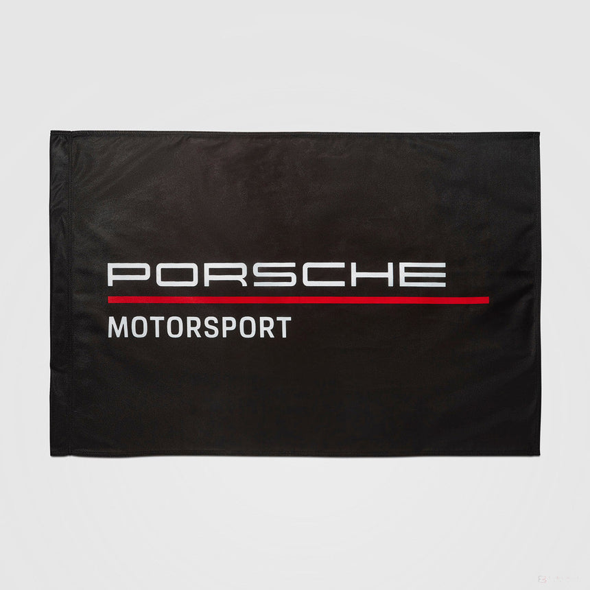 2022, Schwarz, 90x60cm, Porsche Fanwear Flagge - FansBRANDS®