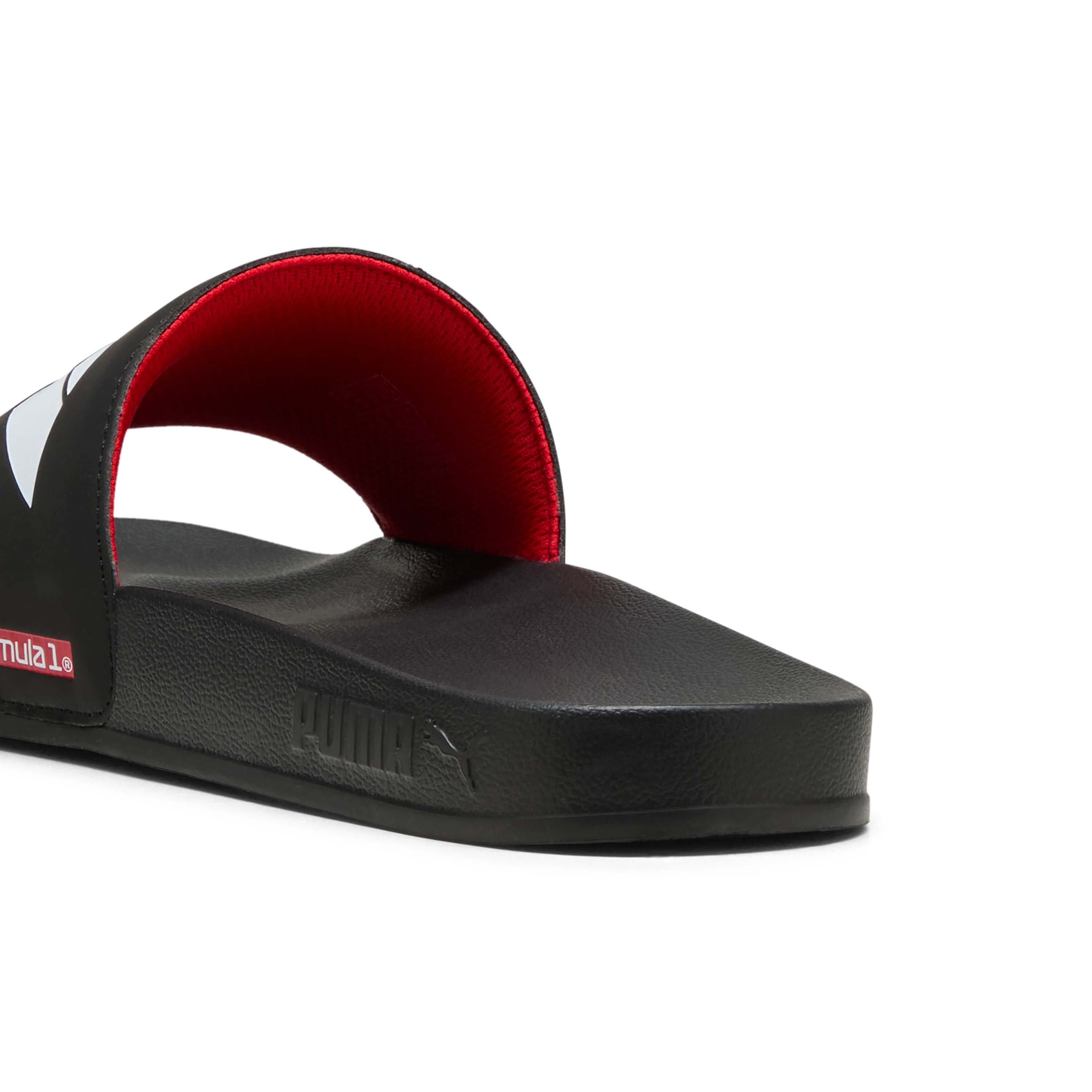 F1 Logo Pantoffel, Puma, Leadcat 2.0, schwarz