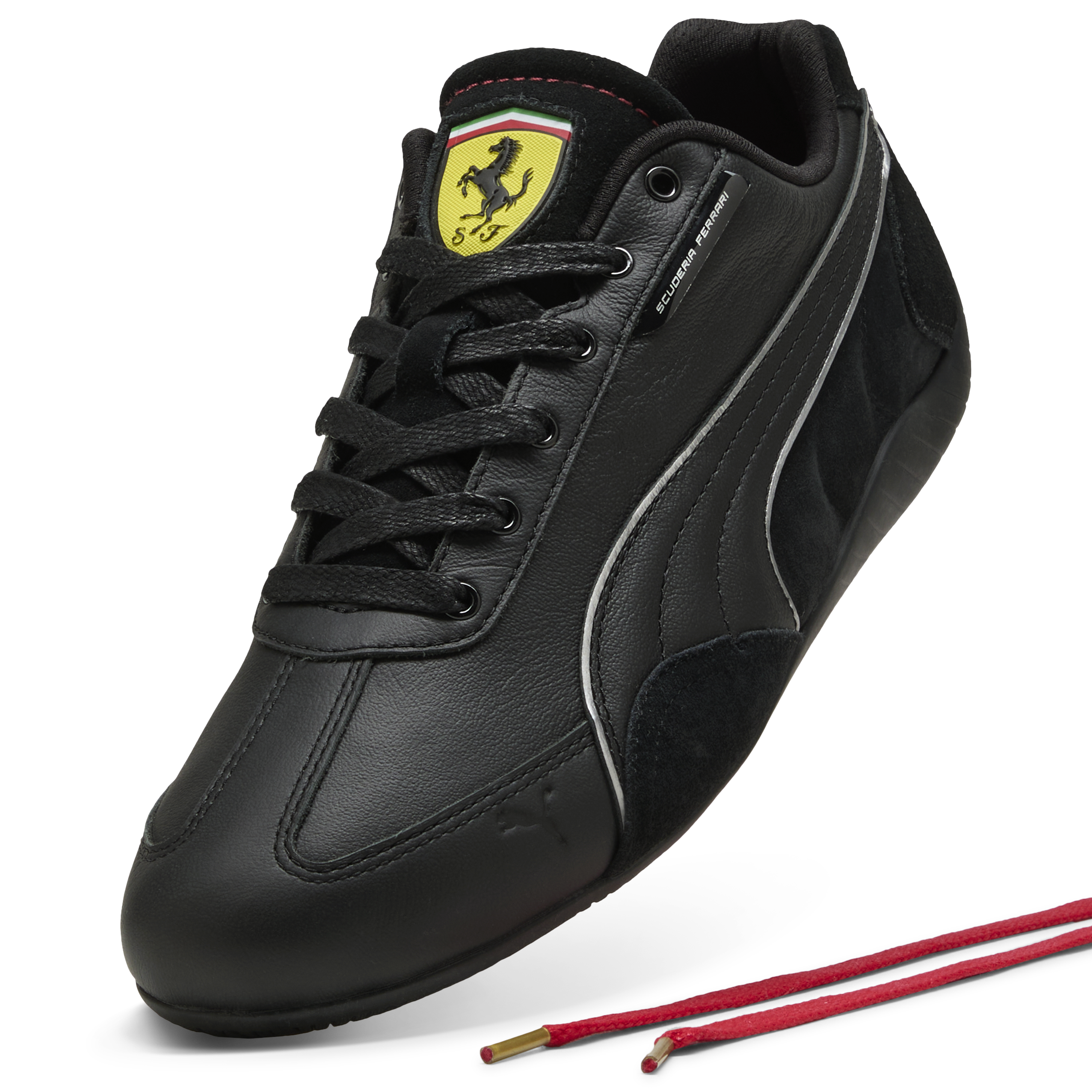 Ferrari Schuhe, Puma, Speedcat, schwarz-rot 🔥
