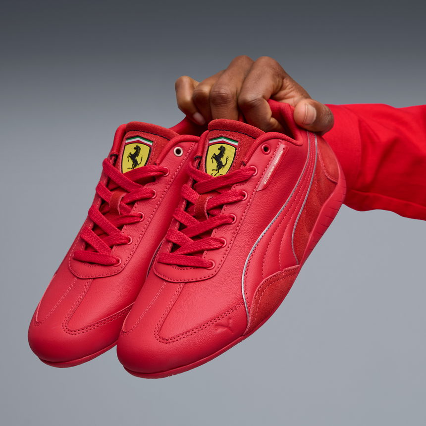 Ferrari Schuhe, Puma, Speedcat, rot-schwarz 🔥