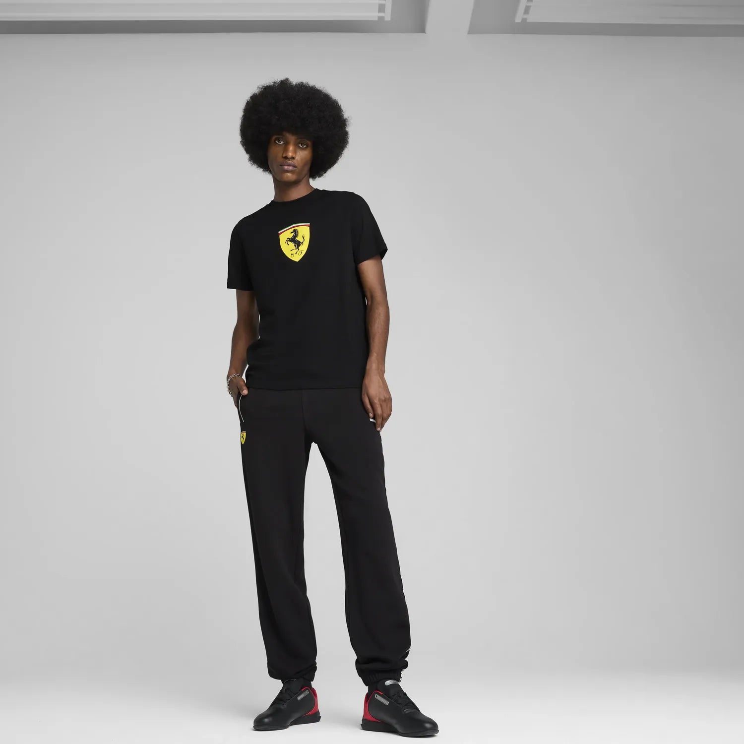 Ferrari Race Polohemd - Schwarz 🔥