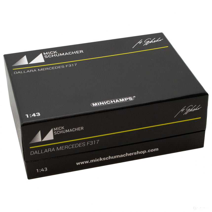 2018, Weiß, 1:43, Mick Schumacher Dallara Mercedes F317 F3 European Champion 2018 Modellauto - FansBRANDS®