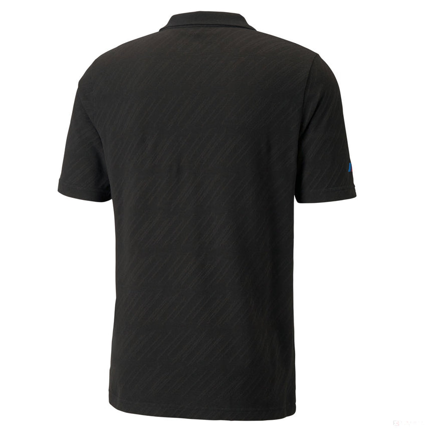 2021, Schwarz, Puma BMW MMS Jacquard Polo Hemd - FansBRANDS®