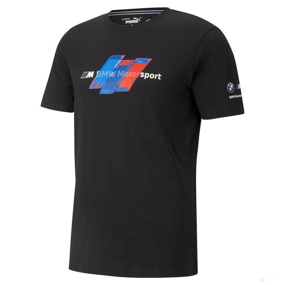 2021, Schwarz, Puma BMW Motorsport Logo T-Shirt - FansBRANDS®