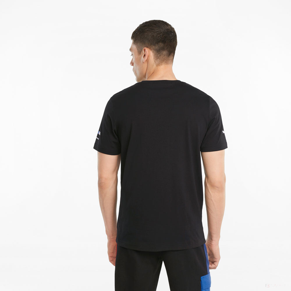 2021, Schwarz, Puma BMW Motorsport Logo T-Shirt - FansBRANDS®