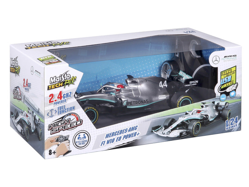 Mercedes RC-Auto, Maisto Tech RC, Lewis Hamilton, 1:24, #44, W10 EQ Power +