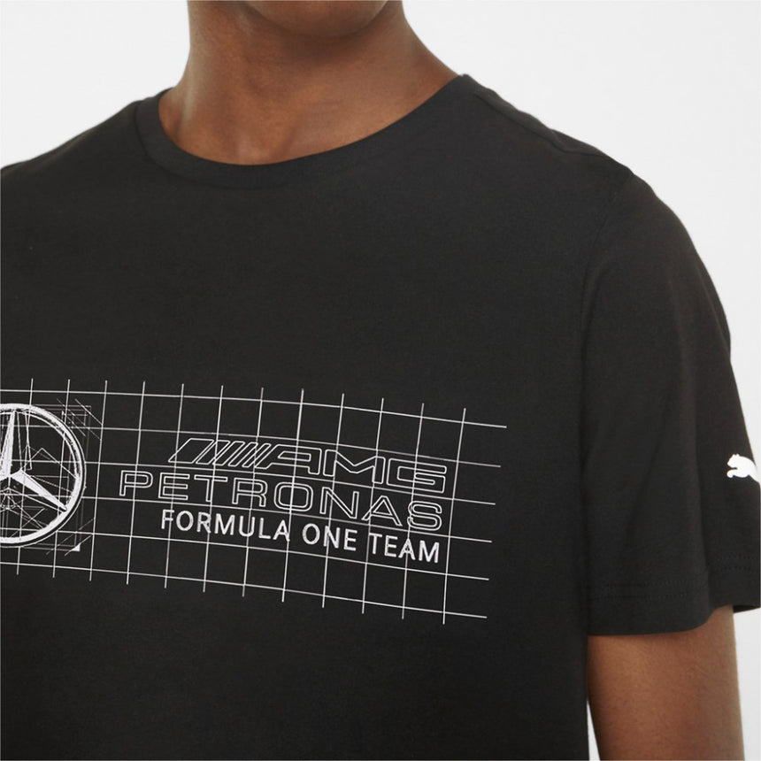 2022, Schwarz, Mercedes T-shirt - FansBRANDS®
