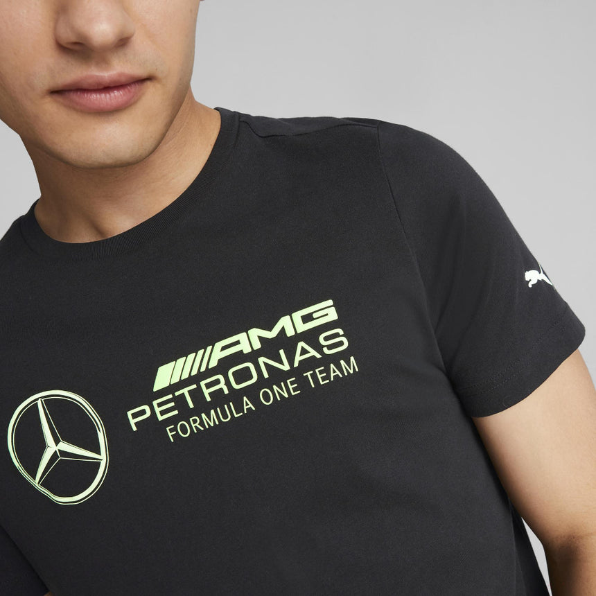 AMG Mercedes Logo Tee Puma Black 2022 - FansBRANDS®