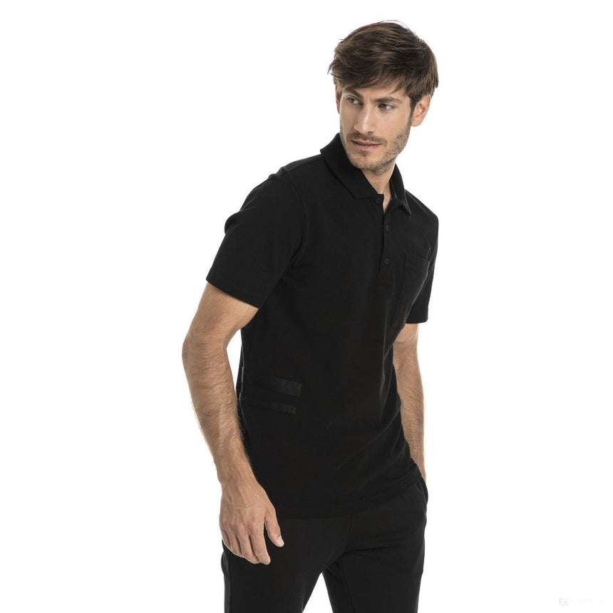 2018, Schwarz, Puma Ferrari Fan Lifestyle Polo Hemd - FansBRANDS®