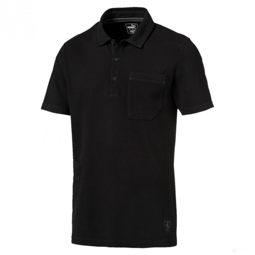 2018, Schwarz, Puma Ferrari Fan Lifestyle Polo Hemd - FansBRANDS®
