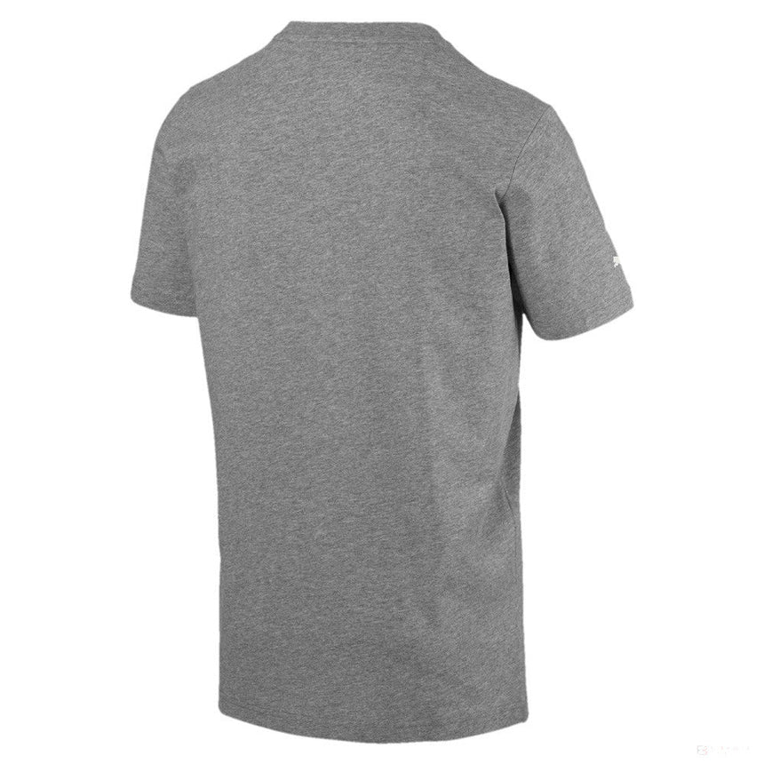 Camiseta BMW, cuello redondo con logotipo Puma BMW MMS, gris, 2019