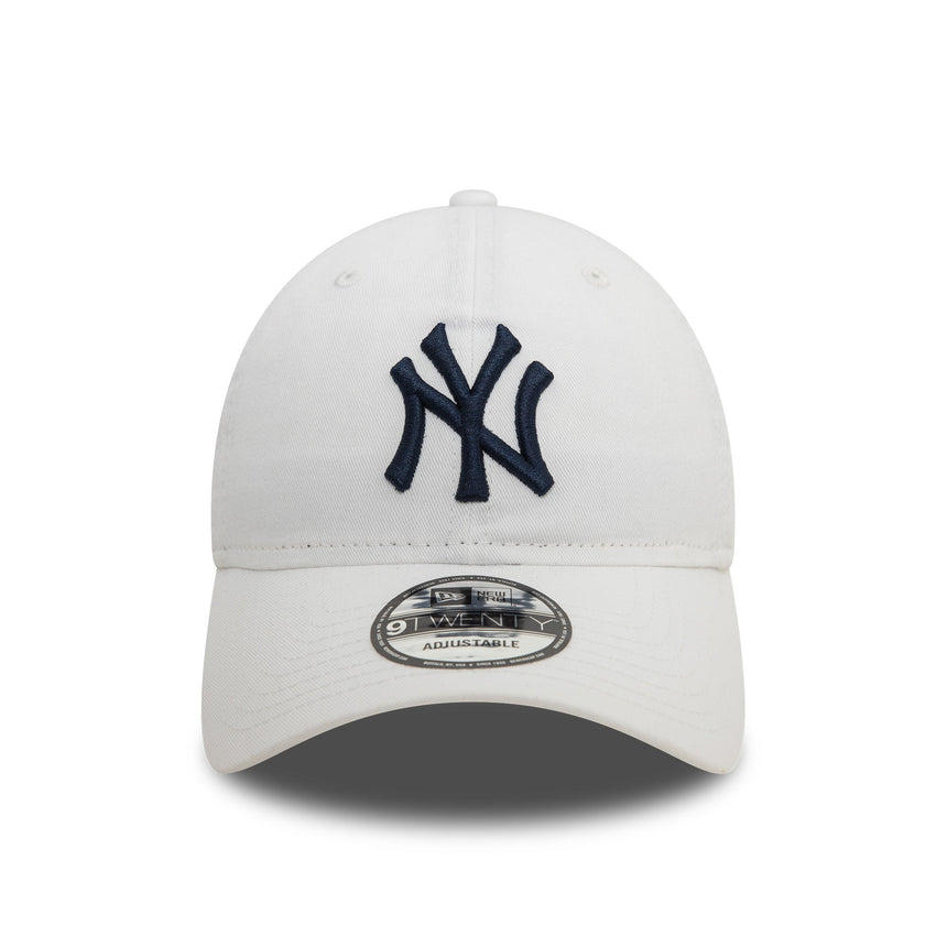 New York Yankees Kappe, New Era, Core, weiß