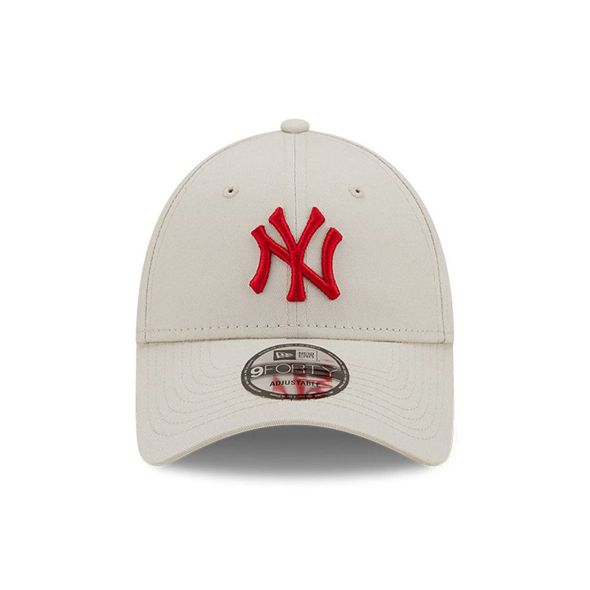 New York Yankees Kappe, New Era, 9FORTY, essential, Creme